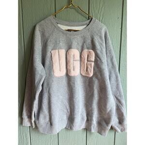 UGG Madeline Fuzzy Logo Crew, 1X
